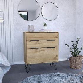 Drawer Dresser Hartly, Bedroom, Light Oak